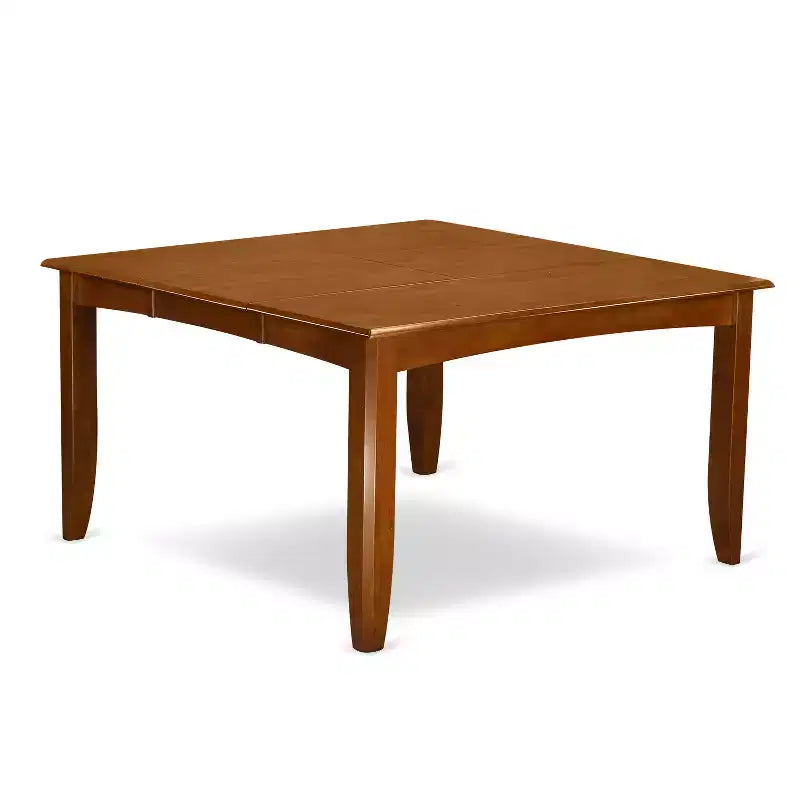 HomeStock Ensemble de 9 pièces Table et chaises de cuisine Marron selle Style traditionnel