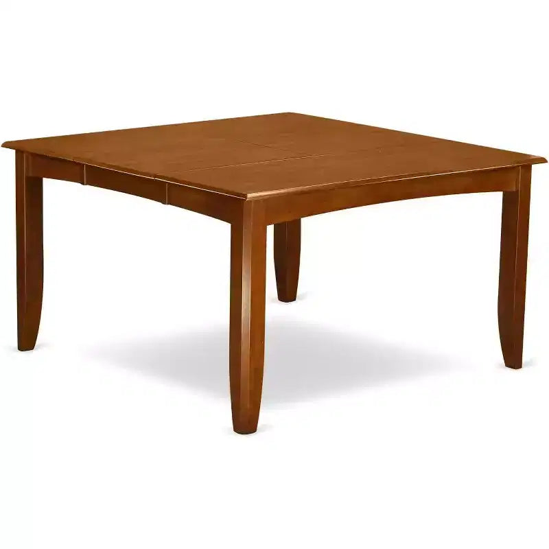 HomeStock Ensemble de 9 pièces Table et chaises de cuisine Marron selle Style traditionnel