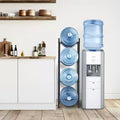 Présentoir porte-bouteilles d'eau 4 niveaux de 19 litres – En fonte robuste