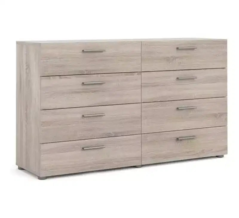 Commode double moderne à 8 tiroirs