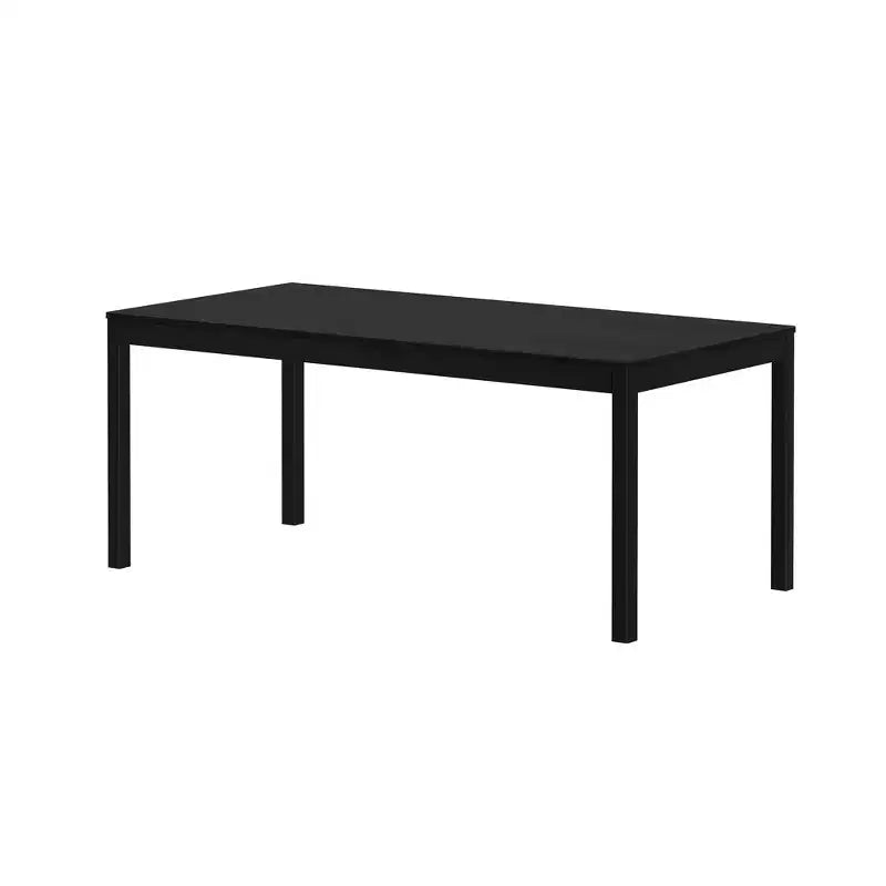 Table à manger rectangulaire en bois de 183 cm pour 6 personnes