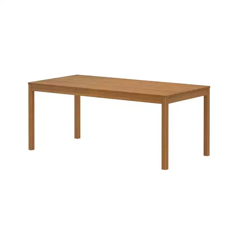 Table à manger rectangulaire en bois de 183 cm pour 6 personnes