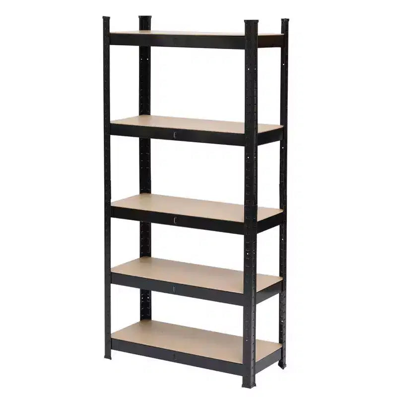 Étagère de rangement en acier à 5 niveaux – Revêtement en poudre, 180 cm de haut
