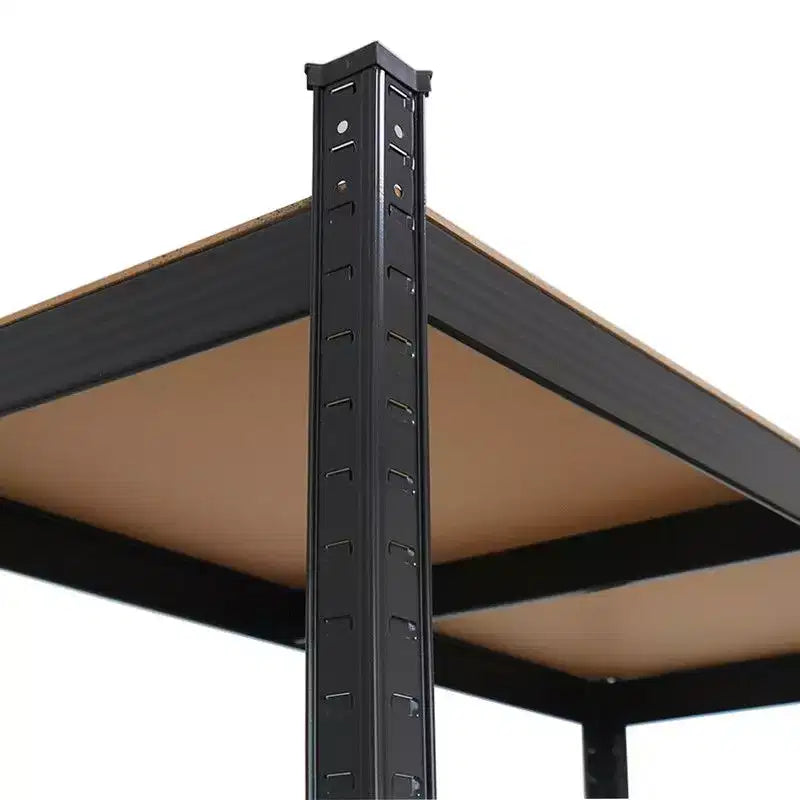 Étagère de rangement en acier à 5 niveaux – Revêtement en poudre, 180 cm de haut