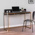 Bureau à rabat avec rangement dissimulé – Noir, 115,6 cm de large