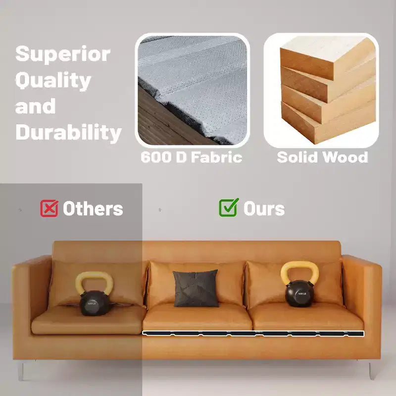Support de coussin de canapé robuste pour canapés et chaises affaissés