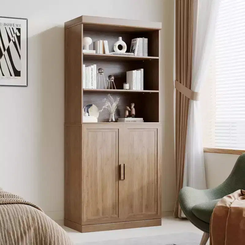 Meuble de Rangement Vitré Grande Capacité – Élégant et Tendance