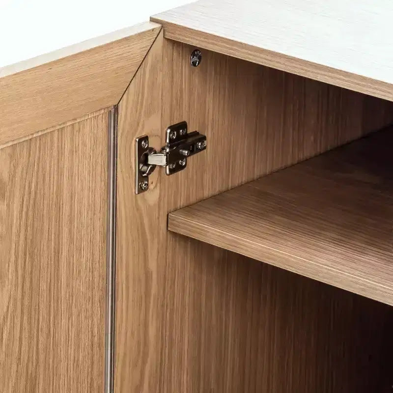 Meuble de rangement vitré – Grande capacité, design simple et élégant