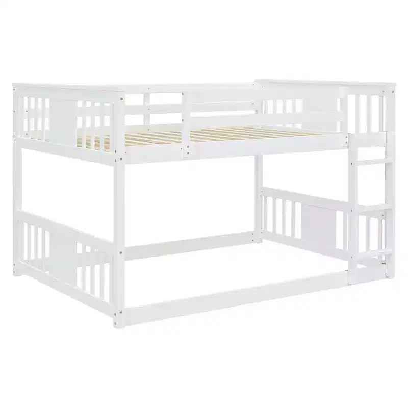 Lit superposé double sur double avec échelle pour chambre à coucher, dortoir