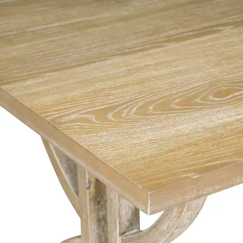 Ensemble de salle à manger de ferme pour 4 personnes, table de cuisine rectangulaire avec 4 chaises rembourrées et un banc