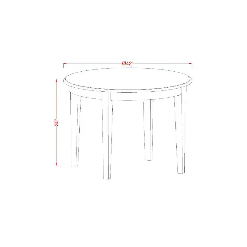 Petit ensemble de salle à manger - Table et chaises de cuisine 3 pièces - Rembourré en lin - Design compact