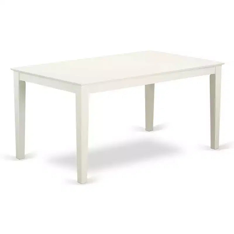Ensemble de salle à manger rectangulaire 5 pièces Table de 152 cm avec 4 chaises - Style ferme moderne