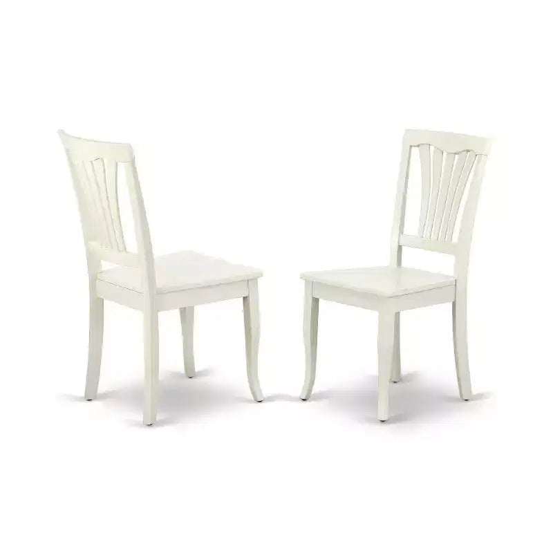 Ensemble de salle à manger rectangulaire 5 pièces Table de 152 cm avec 4 chaises - Style ferme moderne