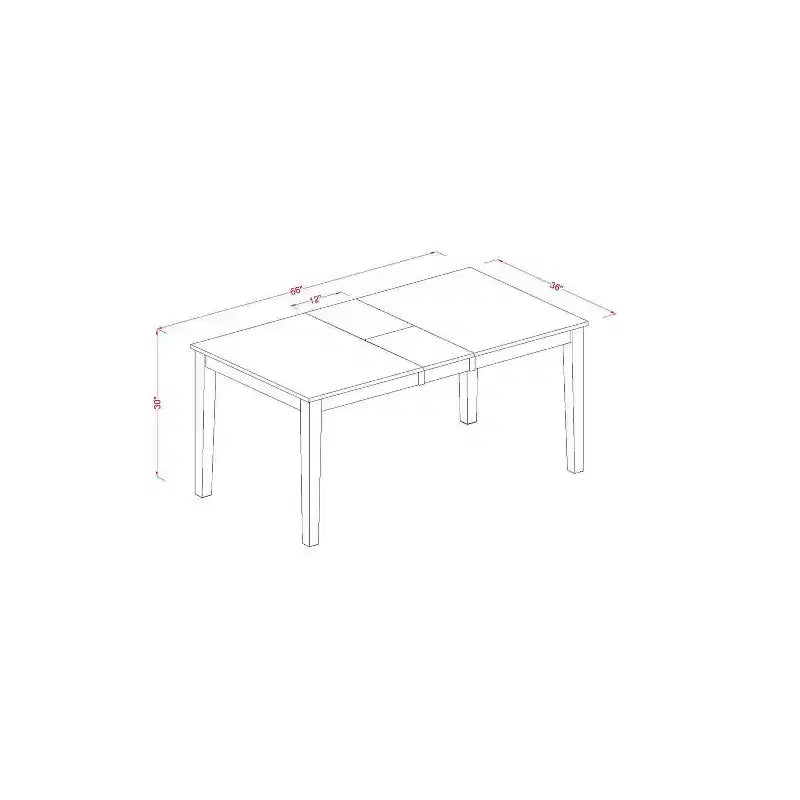 Ensemble de salle à manger asiatique - Table et chaises