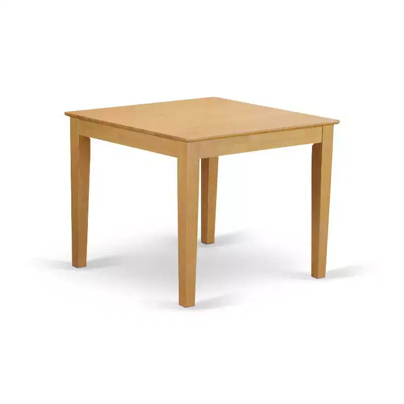 Ensemble repas toscan 3 pièces - Table carrée et 2 chaises en lin - 91x91 cm - Idéal petits espaces