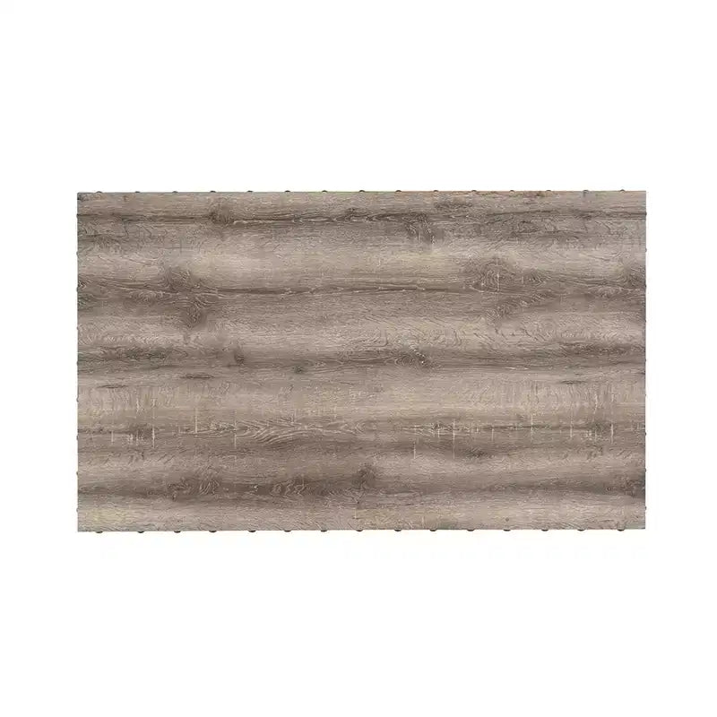 Ensemble de salle à manger en bois - Table rectangulaire de style ferme moderne et chaises rembourrées pour cuisine et salle à manger (beige) - Morden Fort