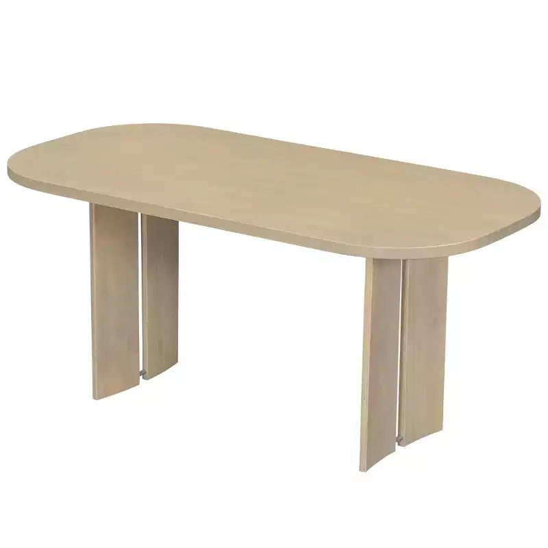 Ensemble de table à manger en bois massif avec banc pour 5 personnes, 6 pièces, ensemble de table de salle à manger rectangulaire rembourrée avec 4 chaises et un banc