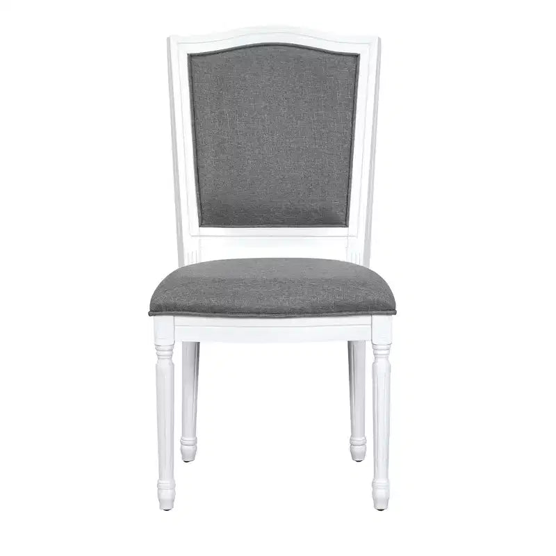 Ensemble de salle à manger rustique extensible pour 6 personnes, table à manger rectangulaire 7 pièces avec 6 chaises rembourrées, ensemble de table de cuisine avec 2 tiroirs