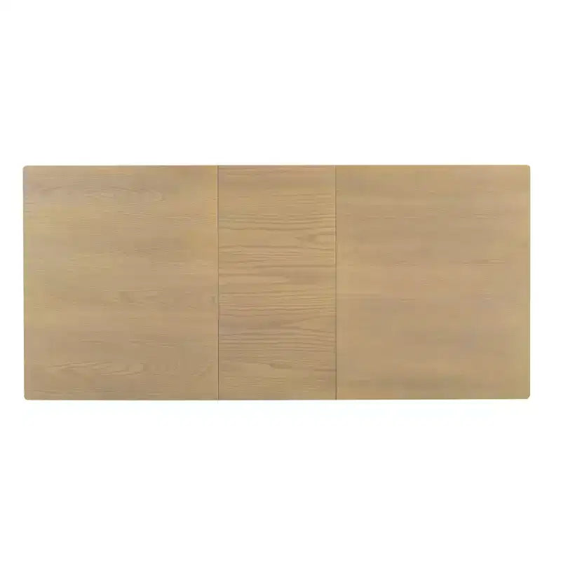 Ensemble de salle à manger rustique extensible pour 6 personnes, table à manger rectangulaire 7 pièces avec 6 chaises rembourrées, ensemble de table de cuisine avec 2 tiroirs