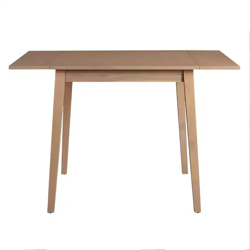 Ensemble de salle à manger extensible 3 pièces avec 2 chaises rembourrées, table à manger en bois avec abattants pour petit espace