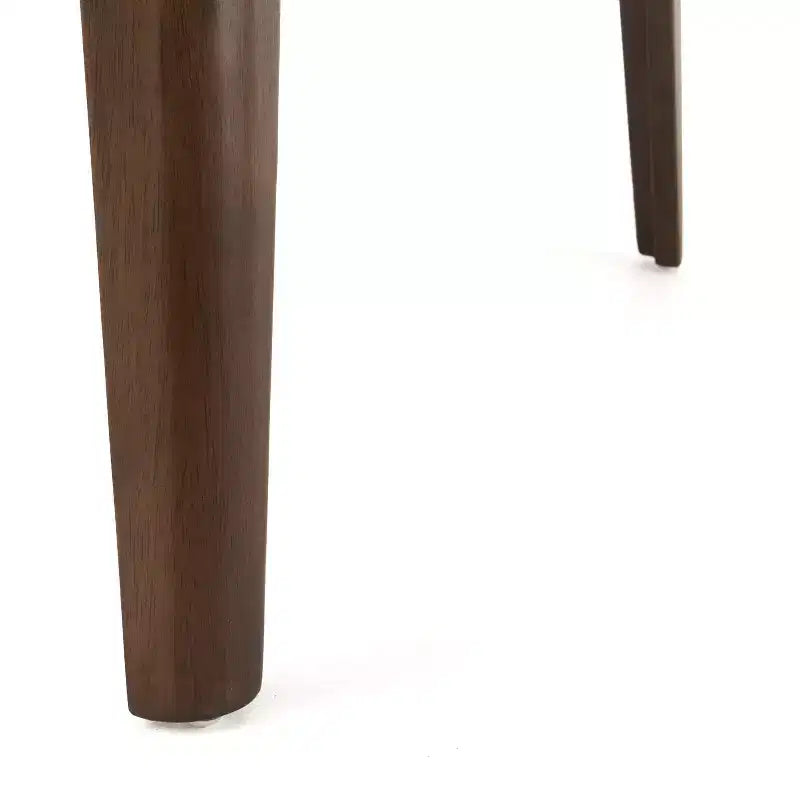 Ensemble de salle à manger moderne pour 4 personnes, 5 pièces, ensemble de table rectangulaire en bois massif avec 4 chaises rembourrées pour petite cuisine