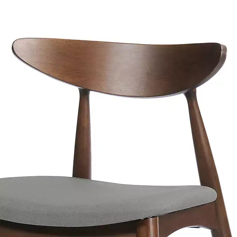 Ensemble de salle à manger moderne pour 4 personnes, 5 pièces, ensemble de table rectangulaire en bois massif avec 4 chaises rembourrées pour petite cuisine