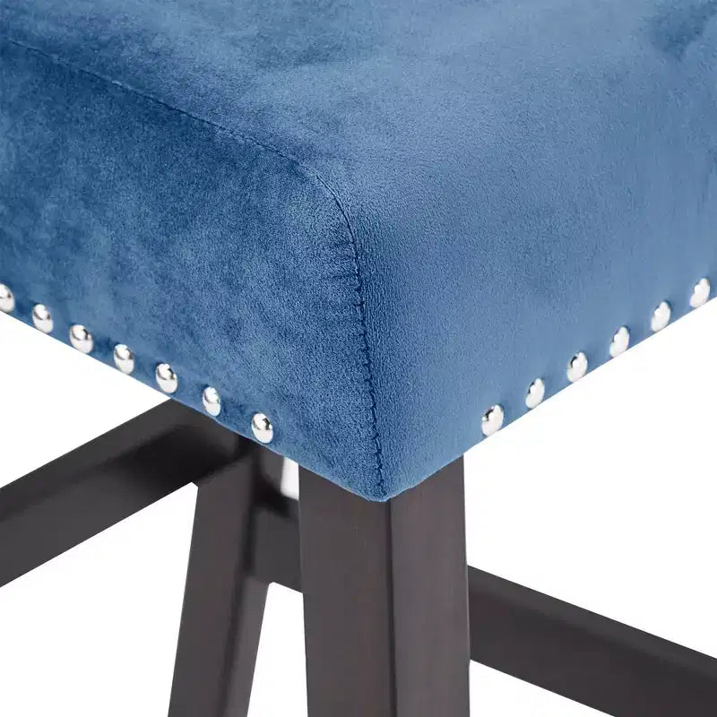 Salle à manger Banforth – 5 pièces – Bleu – iNSPIRE Q